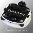 Виброплатформа Clear Fit CF-PLATE Compact 201 WHITE  - магазин СпортДоставка. Спортивные товары интернет магазин в Троицке 