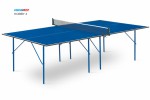 Теннисный стол для помещения swat Hobby 2 blue любительский стол для использования в помещениях 6010 - магазин СпортДоставка. Спортивные товары интернет магазин в Троицке 