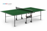 Теннисный стол для помещения black step Olympic green с сеткой для частного использования 6021-1 - магазин СпортДоставка. Спортивные товары интернет магазин в Троицке 