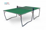Теннисный стол Hobby Evo green - ультрасовременная модель для использования в помещениях - магазин СпортДоставка. Спортивные товары интернет магазин в Троицке 