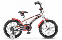 Детский велосипед Stels Arrow 16" V020 черный 2022 - магазин СпортДоставка. Спортивные товары интернет магазин в Троицке 