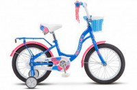 Детский велосипед Stels Jolly 16" V010 синий розовый 2022 - магазин СпортДоставка. Спортивные товары интернет магазин в Троицке 