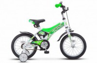 Детский велосипед Stels Jet 14" Z010 зеленый  2022 - магазин СпортДоставка. Спортивные товары интернет магазин в Троицке 