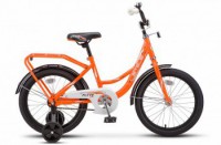Детский велосипед Stels Flyte 18" Z011 Оранжевый 2022 - магазин СпортДоставка. Спортивные товары интернет магазин в Троицке 