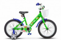 Детский велосипед Stels Captain 16" V010 зеленй 2022 - магазин СпортДоставка. Спортивные товары интернет магазин в Троицке 