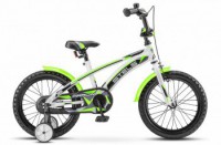 Детский велосипед Stels Arrow 16" V020 зеленый 2022 - магазин СпортДоставка. Спортивные товары интернет магазин в Троицке 