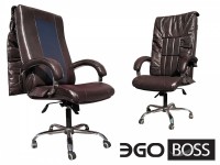 Офисное массажное кресло EGO BOSS EG1001 BORDO в комплектации ELITE и PREMIUM - магазин СпортДоставка. Спортивные товары интернет магазин в Троицке 