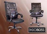 Офисное массажное кресло EGO BOSS EG1001 Шоколад в комплектации LUX - магазин СпортДоставка. Спортивные товары интернет магазин в Троицке 