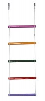 Детская веревочная лестница для ДСК 5 перекладин цвет радуга ЛВ5-3А - магазин СпортДоставка. Спортивные товары интернет магазин в Троицке 