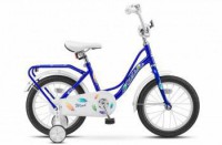Детский велосипед Stels Wind 16" Z020 синий 2022 - магазин СпортДоставка. Спортивные товары интернет магазин в Троицке 