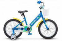 Детский велосипед Stels Captain 16" V010 синий 2022 - магазин СпортДоставка. Спортивные товары интернет магазин в Троицке 