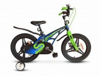 Детский велосипед Stels Galaxy Pro 16" V010 зеленый 2022 - магазин СпортДоставка. Спортивные товары интернет магазин в Троицке 